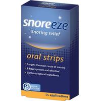 Snoreeze Snoring Relief Oral Strips 14 Pack