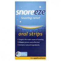 Snoreeze Snoring Relief Oral Strips 14 Applications