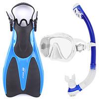 Snorkel Set Diving / Snorkeling Glass silicone Rubber-WHALE