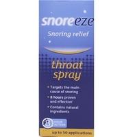 snoreeze throat spray