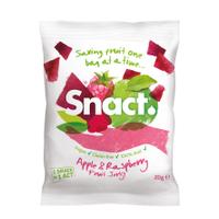 snact fruit jerky apple raspberry 5 bags