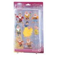 snow white blister card 8 figurines