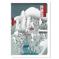 Snow In Ueno Greeting Card