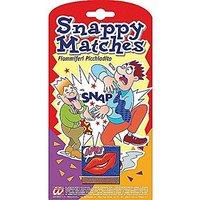 snappy matches novelty joke trick