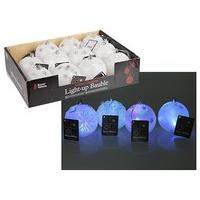 Snow White Branded Set Of 2 Light Up Flashing Colour Changing Christmas Tree