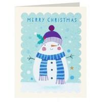 Snowman Mini Christmas Cards Pack