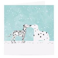 Snowdog Christmas Card