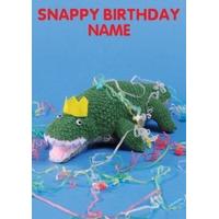 Snappy Birthday | Childrens Birthday Card | MI1027