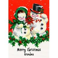Snowmen | Christmas Card