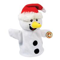 Snowman Plush Hand Puppet