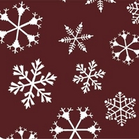 Snowflake, chocolate transfer sheets x2