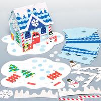 snowman house kit pack of 10