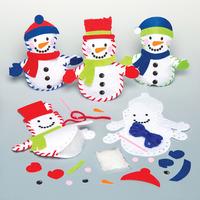 Snowman Bean Pal Sewing Kits (Pack of 3)