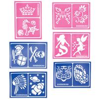 Snazaroo Face Painting Stencils (Pack of 12)