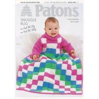 snuggle rug in patons fab dk 3789