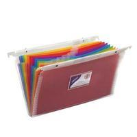 snopake rainbow suspension expander foolscap 15802