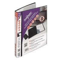 Snopake ZipIt Reorganiser Presentation Display Book 40 Pocket Black