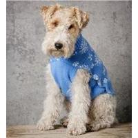 snowflake dog jacket in special dk 9311