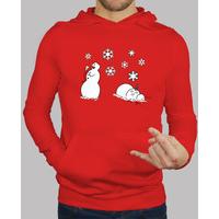 snowmen hate winter - hoodie