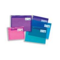 Snopake Zippa-Bag S A4 Zipped Folder Electra Assorted Colours Pack of