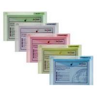 Snopake Foolscap Assorted Polyfile Classic Wallet Pack of 5 10087