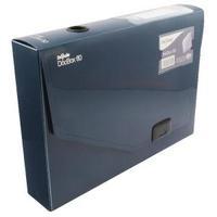 snopake docbox a4 60mm dark blue 12867