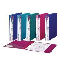 Snopake Polypropylene 2 A4 Ring 25mm Electra Assorted Ring Binder Pack