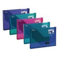 Snopake A4 25mm Electra Assorted Document Box Pack of 5 14832