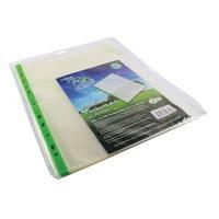 Snopake Bio2 A4 Punched Pocket Clear Pack of 25 15439