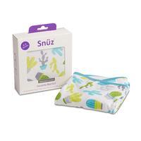 snuz swaddle blanket in rootin tootin