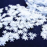 Snowflake Sequins 100g - Silver