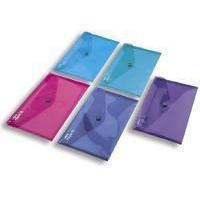 Snopake Polyfile Plus Foolscap Assorted Electra Colours Pack