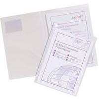 Snopake Twin File Clear Pack of 5 14030