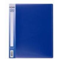 snopake polypropylene ring binder a4 25mm blue 10180