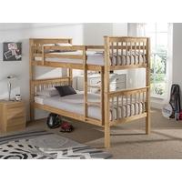 snuggle beds karina bunk natural 3 single natural bunk bed