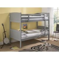 Snuggle Beds Taylor Bunk - Grey 3\' Single Bunk Bed