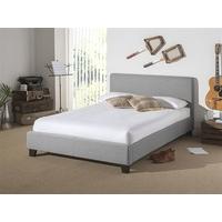 Snuggle Beds Remy Light Grey 4\' 6\