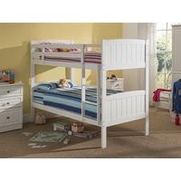 snuggle beds taylor bunk white 3 single bunk bed