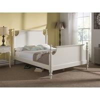 snuggle beds melody 4 6 double white wooden bed