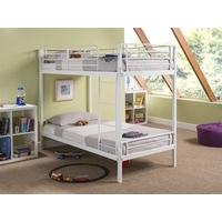 snuggle beds harley white 3 single white bunk bed