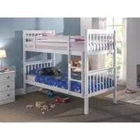 snuggle beds karina bunk white 3 single white bunk bed