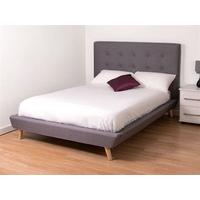 snuggle beds porto 4 6 double fabric bed