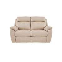 Snug 2 Seater Leather Recliner Sofa