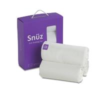 snuzpod crib 3pc bedding set white