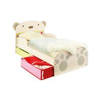 SnuggleTime Bear Hug Toddler Bed with Underbed Storage