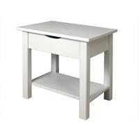 Snuggle Beds Alder Bedside Table White Bedside Chest