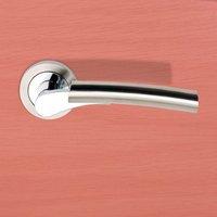 snppc ultimo lever on round rose screw rose handle