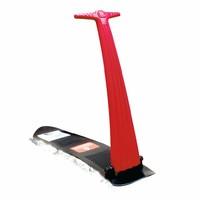 snow scooter red