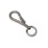 Snap Spring Clip Carbine Hook to Swivel 5MM 3/16 Inch Bzp Steel ( pack of 100 )