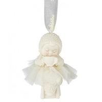 Snowbabies Coffee First Hanging Ornament Figure